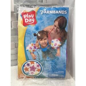 Play Day Floatie Armbands Brand Starfish Pattern